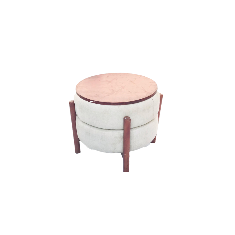 Oak Ottoman